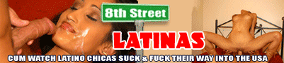  Latina whores on their knees choking on cock
